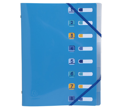 Trieur 8 compartiments polypropylène recyclé BeeBlue - A4