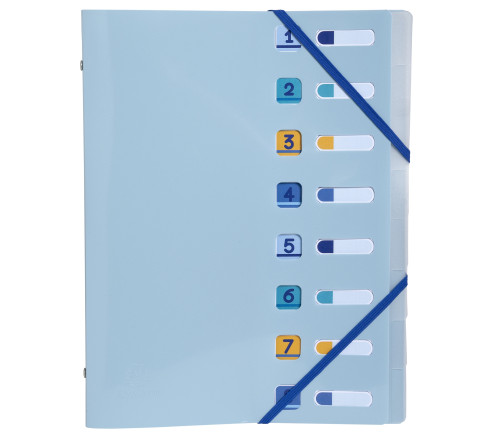 Trieur 8 compartiments polypropylène recyclé BeeBlue - A4
