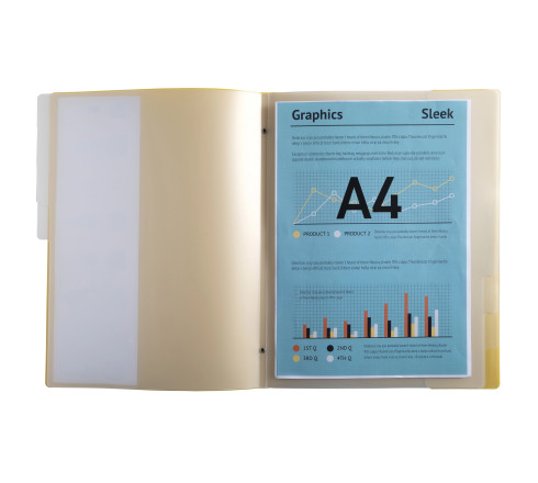 Trieur 8 compartiments polypropylène recyclé BeeBlue - A4