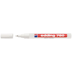 Marqueur peinture permanent E780 pointe fine blanc