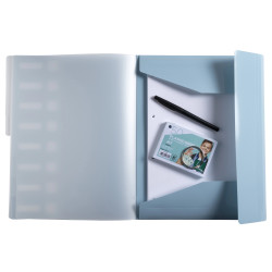 Trieur 8 compartiments polypropylène recyclé BeeBlue - A4
