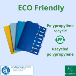 Trieur 8 compartiments polypropylène recyclé BeeBlue - A4