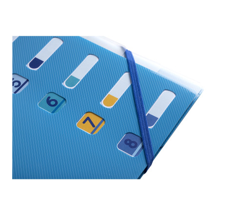 Trieur 8 compartiments polypropylène recyclé BeeBlue - A4