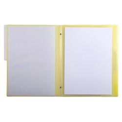 Trieur polypropylène 3 rabats Chromaline Pastel 6 compartiments
