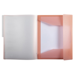 Trieur polypropylène 3 rabats Chromaline Pastel 6 compartiments