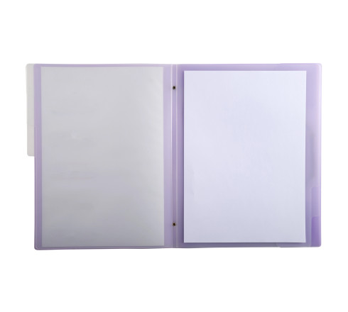 Trieur polypropylène 3 rabats Chromaline Pastel 6 compartiments