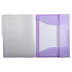 Trieur polypropylène 3 rabats Chromaline Pastel 6 compartiments
