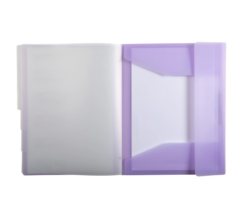 Trieur polypropylène 3 rabats Chromaline Pastel 6 compartiments