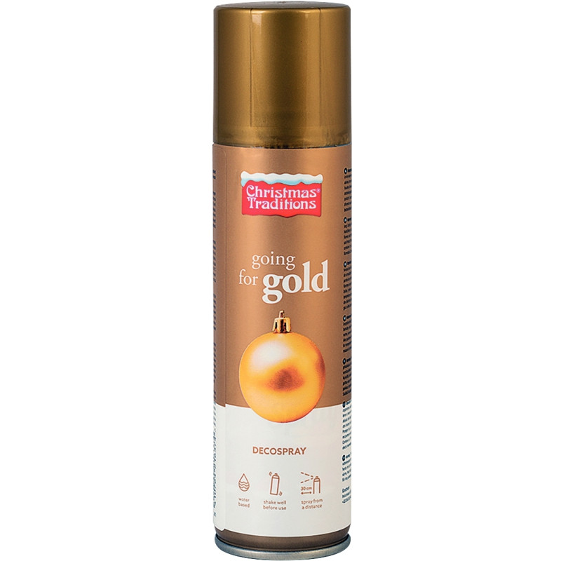 Aérosol de peinture 150 ml coloris or