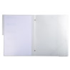 Trieur polypropylène 3 rabats Chromaline 8 compartiments