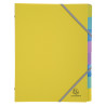 Trieur polypropylène 3 rabats Forever Young 8 compartiments - A4