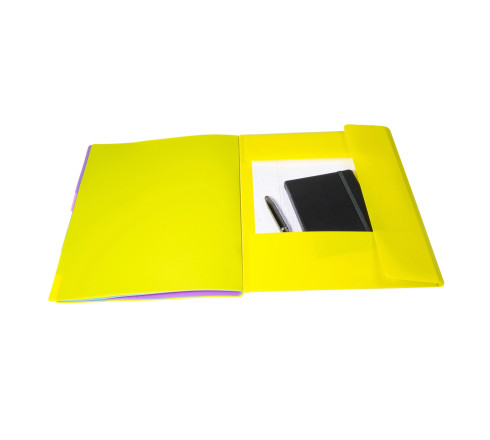 Trieur polypropylène 3 rabats Forever Young 8 compartiments - A4