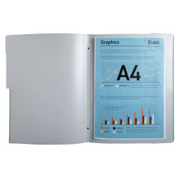 Trieur 6 compartiments polypropylène recyclé Ellipse - A4
