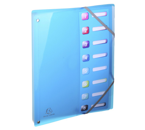 Trieur extensible en polypropylène 8 compartiments IDERAMA PP - A4