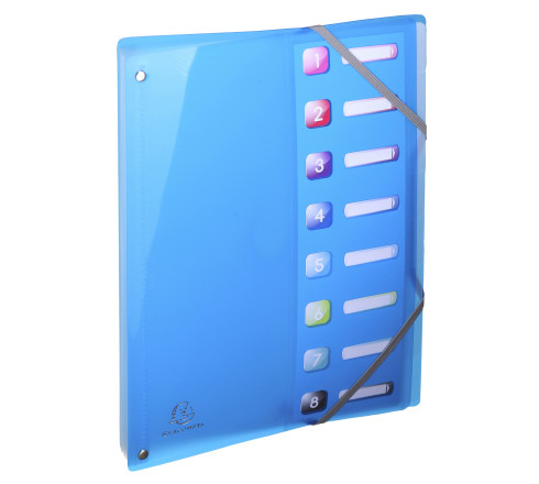 Trieur extensible en polypropylène 8 compartiments IDERAMA PP - A4