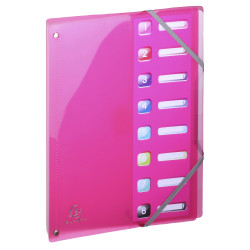 Trieur extensible en polypropylène 8 compartiments IDERAMA PP - A4
