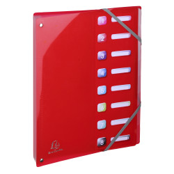 Trieur extensible en polypropylène 8 compartiments IDERAMA PP - A4