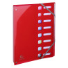 Trieur extensible en polypropylène 8 compartiments IDERAMA PP - A4