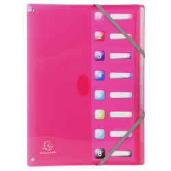 Trieur extensible en polypropylène 8 compartiments IDERAMA PP - A4
