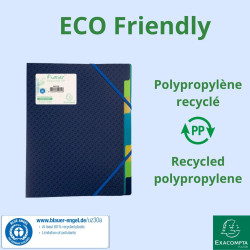 Trieur polypropylène 3 rabats Forever 8 compartiments