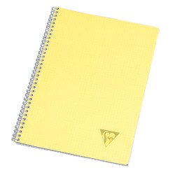 Cahier à reliure intégrale 100 pages LINICOLOR FRESH, format A4, seyès