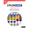 COLORCODE nombres de 1 à 6