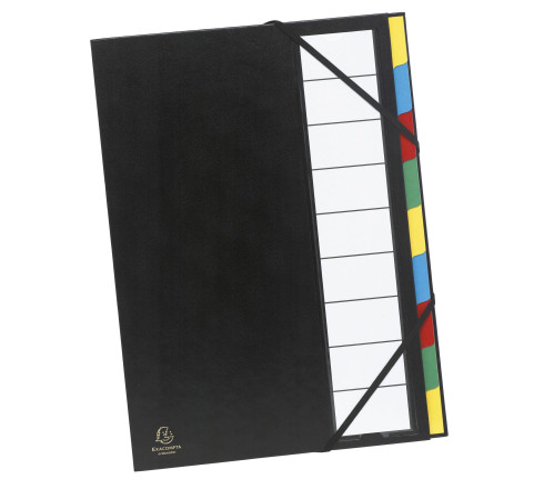 Trieur rigide ordonator dos extensible 9 compartiments