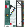 Trieur rigide Ordonator dos extensible 12 compartiments