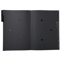 Trieur rigide Economique Ordonator 7 compartiments numériques - 24x34cm