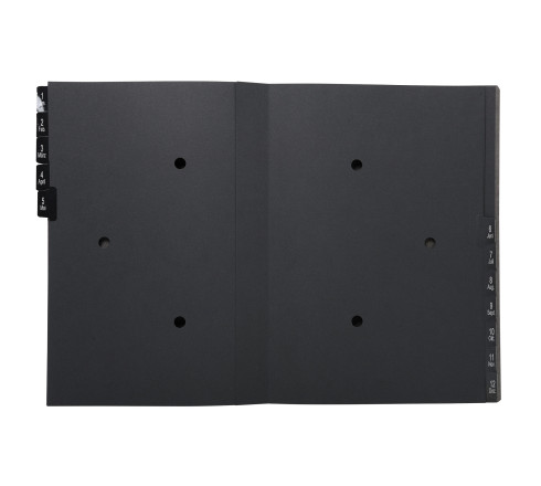 Trieur rigide Economique Ordonator 12 compartiments numériques - 24x34cm