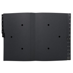 Trieur rigide Economique Ordonator 24 compartiments alphabétiques- 24x34cm