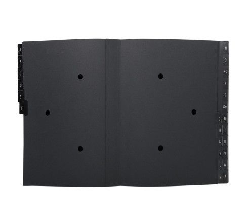 Trieur rigide Economique Ordonator 24 compartiments alphabétiques- 24x34cm