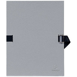 Chemise extensible toilée, gris