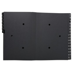 Trieur rigide Economique Ordonator 32 compartiments numériques - 24x34cm