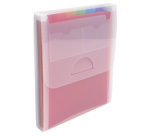 Trieur valisette vertical 6 compartiments Crystal - A4