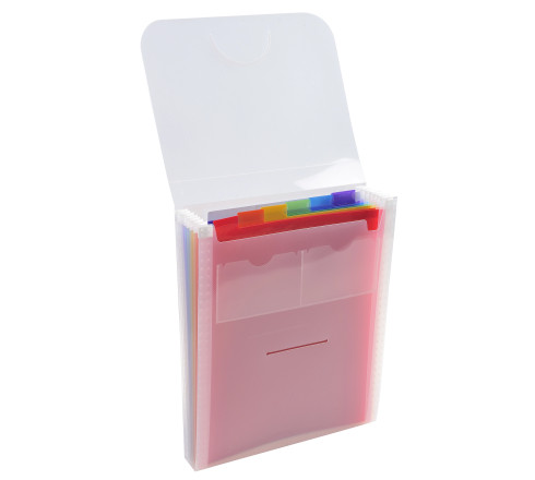 Trieur valisette vertical 6 compartiments Crystal - A4