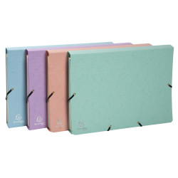 Pochette trieur carte multicolore 12 compartiments Aquarel - 34x24,5cm