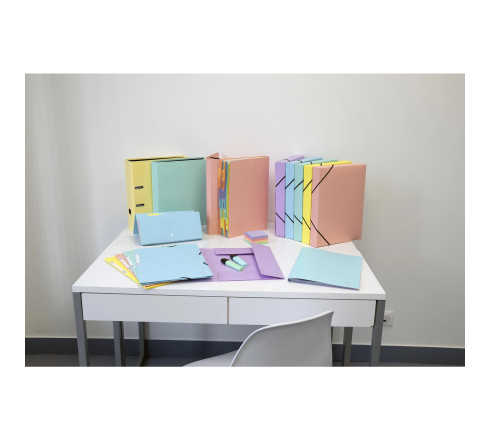 Pochette trieur carte multicolore 12 compartiments Aquarel - 34x24,5cm