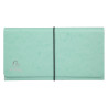Pochette trieur carte multicolore 6 compartiments Aquarel - 26x13cm