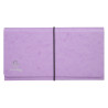 Pochette trieur carte multicolore 6 compartiments Aquarel - 26x13cm