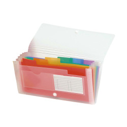 Trieur midi 7 compartiments en polypropylène Crystal - 14x26cm