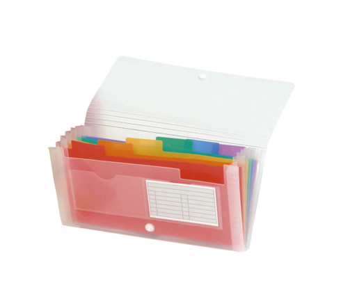 Trieur midi 7 compartiments en polypropylène Crystal - 14x26cm