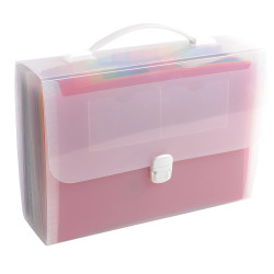 Trieur valisette avec poignée 24 compartiments Crystal - A4
