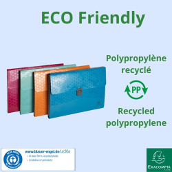 Trieur valisette polypropylene recyclé Maïa - A4