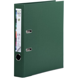 Classeur à levier PREM'TOUCH format A4+, dos 5 cm, vert foncé