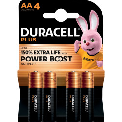 Blister 4 piles 1.5V PLUS POWERBOOST AA / LR06 / MN1500