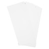Paquet 100 fiches intercalaires horizontales unies perforées Forever - 105x240mm
