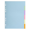 Intercalaires carte pastel 170g Forever 6 positions - A4