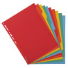 Intercalaires carte 220g 10 positions - A4