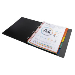 Intercalaires carte 220g 5 positions - A4 maxi